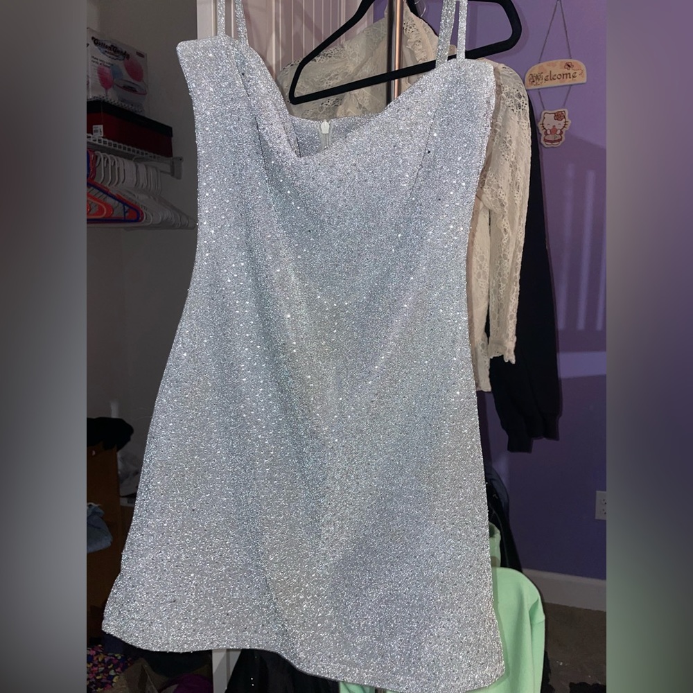 UNIF silver O ren dress